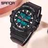 Reloj para estudiante, reloj electrónico luminoso de doble pantalla multifuncional, reloj electrónico deportivo impermeable para natación para jóvenes, oferta especial