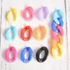 Hebilla de cadena acrílica color caramelo, hebilla de plástico de color, anillo abierto, hebilla para equipaje y ropa, accesorios de joyería al por mayor
