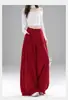 2026 Amazon Europeu e Americano Transfronteiriço Outono Novo Calça Feminina Fluida de Cintura Alta Wide Leg Versátil Casual Solta Longa