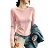 Camiseta base térmica de polar cálida y engrosada para otoño e invierno, prenda interior ajustada, camiseta de manga larga para mujer, forrada de polar, top versátil y elegante