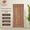 Os fabricantes fornecem porta de madeira de carvalho vermelho americano Foshan interior porta de madeira maciça conjunto completo de madeira porta de madeira maciça design de estilo europeu