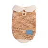 Ropa para gatos para otoño e invierno, con un dulce cuello de muñeca, diseño de lunares y un suéter cálido de dos patas sin pelo para gatos/gatitos, adecuado para perros y otras mascotas