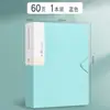 Carpeta de documentos tamaño A4 con múltiples capas, adecuada para guardar partituras, registros médicos y exámenes de estudiantes