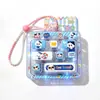 Chaveiro Teclado Descompressão Série de Natal 7 Teclas, um Brinquedo Fidget Divertido e Aliviador de Estresse para Crianças, um Pingente Criativo para Mochila