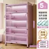 Estantería de acero con puertas de cristal, vitrina para figuras, estantería a prueba de polvo para uso doméstico, armario de almacenamiento para cajas sorpresa, armario metálico