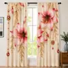 Cortinas con estampado digital exclusivo de girasoles transfronterizo, Cortinas con acabado blackout para dormitorio estilo americano, En stock en TEMU y listas para enviar