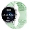 Adecuado para relojes Huawei, Samsung, Garmin, Xiaomi, Correa de reloj universal, Correa de silicona con hebilla plana de pata de perro y mariposa de 22 mm