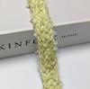Cinta de seda dorada y plateada estilo Xiaoxiang de Corea del Sur con lentejuelas, flores de papel, trenza de seda de vidrio, accesorios de ropa