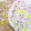Accesorios Populares para Uñas de Dibujos Animados My Little Pony Hielo Transparente Lindos Unicornios Arcoíris 3D Decoraciones de Resina para Uñas Desgastables