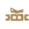 Soporte de Comedero Doble para Perros Transfronterizo con Base Extraíble de Madera Maciza para Comida y Agua de Gatos y Perros con Cubeta para Protección de Vértebras Cervicales