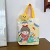 Bolsa de Lienzo de Capibara de Dibujos Animados para Mujer Bolso Grande de Mano Bolsa para Dulces de Boda Souvenir Dropshipping