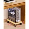 Estante de Almacenamiento para Impresora, Soporte para Gabinete de Host de Piso, Estante de Almacenamiento Debajo de la Mesa para el Hogar, Gabinete para Colocar Copiadora de Oficina