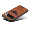 Denior Es Adecuado para Google 10 Pro XL Piel Sintética Pixel 9A Soporte para Tarjetas Anticaídas Funda para Teléfono Móvil Integral