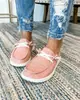 Estación independiente desear zapatos casuales de lona zapatos de una sola capa comercio exterior Nuevos zapatos para mujer talla grande 43 zapatos para mujer transfronterizos zapatos