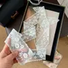 Cinturão de renda com temperamento cruzado retrô, faixa de cabelo, fita longa decorativa, lenço pequeno para Instagram, lenço de pescoço, lenço para mulheres