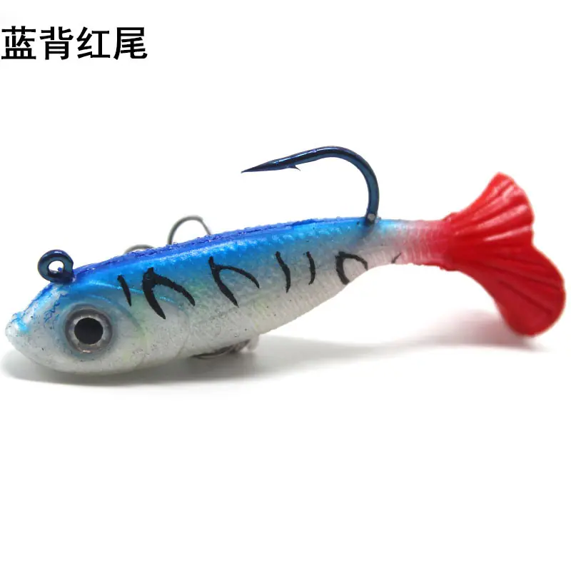 蓝背红尾
