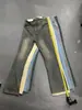Calça Jeans Cleanfit Masculina Preta Bootcut Vibe Americana High Street Slim Solta Casual Reta