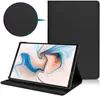 Funda protectora plana adecuada para oppo realme pad de 10.4 pulgadas, patrón de lichi, funda de cuero giratoria 360 grados anticaída