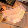 2026 Nova Calcinha Jacquard de Renda, Feminina Ultra Fina em Tela Transparente com Costas Vazadas, Calcinha Triângulo de Cintura Baixa para Mulheres