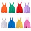 Roupas de Performance para Céu Infantil, Roupas de Performance, Roupas de Dança, Camiseta de Algodão Colorida tipo Doce Cor Única, Roupas para Turma de Formatura, Roupas Familiares, Verão