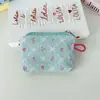 Nuevo Monedero Floral de Pana Bolso de Almacenamiento Casual Bolso Portátil para Guardar Monedas Bolso de Viaje para Lipstick