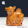 Nuevos Adornos de Cerámica de los Doce Animales del Zodiaco Rata, Buey, Tigre, Conejo, Dragón, Serpiente, Caballo, Oveja, Mono, Gallo, Perro y Cerdo, Decoración para Escritorio de Sala de Estar del Hogar