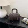 Bolso Boston tejido de lujo ligero transfronterizo de alta calidad Amazon de lujo ligero de un solo hombro nicho comercio exterior versátil para el día a día