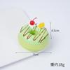 Pegatinas de refrigerador de dona de simulación de alto rebote de PU decoración creativa para el hogar comida de simulación juego postre