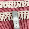 Borla de hilo de algodón de 4.5 cm para encaje, accesorio de ropa DIY, colgante, textil para el hogar, mantel, cojín, algodón y lino, oreja colgante