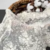 Tecido de Renda para Casamento Duolong Têxtil para Casa Cortina Tecido para Sofá Acessórios de Vestuário Renda Bordada em Rede