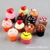 Acessórios de Resina para Biscoitos Cola Creme Comida de Sobremesa Brinquedo Case de Celular com Creme para Bolo Enfeites para Casa de Bonecas em Miniatura