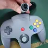 Controlador de juego para consola N64, controlador de consola retro, controlador de juego N64 con cable, en stock, directo del fabricante
