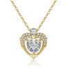 Nova menina bonito doce smiley colar de rosto 18K ouro cor proteção joias micro incrustado sorridente rosto clavícula corrente