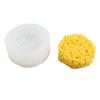 Molde para vela aromática de huevo pochado con cara sonriente para fideos instantáneos, molde de silicona para hornear pasteles estilo Ins Wind swing