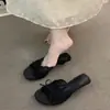Primer Encuentro con las Sandalias de Encaje con Punta y Tacón Grueso de Estilo Francés de Nicho para Mujer, Verano 2026, Adecuadas para Uso al Aire Libre y Estilo Vacacional, Combinadas con Vestidos