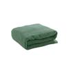 Manta colcha de toalla verde militar al por mayor, algodón engrosado, toalla de entrenamiento militar, manta para aire acondicionado de dormitorio estudiantil, manta de toalla absorbente para ayuda en desastres