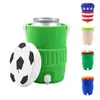 Balde de Bebida Popular para Praia Transfronteiriço Porta-Latas de 12oz Porta-Bebidas de Futebol Basquete Porta-Copos de Lata