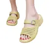 Zapatos de Mujer de Moda 2026 Transpirables con Tacón de Cuña Chanclas de Suela Gruesa Sandalias Cómodas de Suela Blanda para el Hogar y el Exterior para Madres