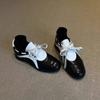 Novos Sapatos Mary Jane Estilo Esportivo de Sola Grossa, Sapatos Casuais Coloridos para Mulheres, Bico Redondo, Versáteis, Sapatos de Treino Moral com Cadarço Estilo Retrô