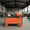 Máquina Roscadora de Hilo Recto para Varilla de Acero Tipo 50, Máquina Roscadora de Hilo Recto Totalmente Automática, Máquina Eléctrica CNC Semiautomática para Roscado