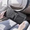 Clipe de CD para Carro Bolsa de CD para Carro Multifuncional Capa para Para-sol Capa de Armazenamento Bolsa para Disco de CD Bolsa de Armazenamento Universal