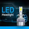 Fornecimento Transfronteiriço de Faróis LED Automotivos C6 Faróis Dianteiros Iluminação Faróis H4 Luzes de Carro Holofote Holofote de Luz Forte
