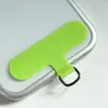Parche de Lanyard para Teléfono de Tela Curada Almohadilla Fija en Forma de T Anti-Pérdida Funda de Teléfono de Tela Colorida Accesorio Fijo para Colgar No Poroso