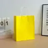 Bolsas de Papel Kraft en Stock con Logo Personalizado para Repostería, Café, Té de Leche, Para Llevar y Bolsas de Regalo para el Festival de Medio Otoño y el Día Nacional