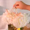 Bomba de Baño Grande No se Desintegra Duradera Rosa Femenino con Encaje Bomba de Baño Casera Súper Suave Bomba de Baño de Burbujas