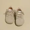 Zapatos de mujer con cordones, en stock, adecuados para estudiantes, colección de primavera y otoño, estilo coreano, al por mayor, nuevo modelo 2026, zapatos planos casuales con punta redonda
