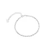 Rueda de la Fortuna Plata Rota Varios Dos Pulseras Fútbol Femenino Plata Celebridad de Internet Diseño de Nicho Combinable Estilo Nacional Plata Rota Plata de Ley Joyería de Mano