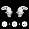 Tapones de Silicona para Cancelación de Ruido, Anti-Ruido, Sueño Silencioso, Aislamiento Acústico y Reducción de Ruido, Cuádruple Impermeable, Natación, Oficina de Estudiante, Descanso para Comer y Dormir