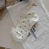 Novedades Primavera y Verano Calcetines Hombres Tendencia Verano Algodón Delgado Boca Baja Tela de Puntos Ola Coreana Calcetines Tipo Barco Estándar Transpirables Mujeres Invisibles Cortos
