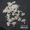 Abalorios para Uñas con Forma de Estrella de Mar y Concha Aurora Serie Océano Concha Resina Accesorios para Uñas DIY Decoración de Uñas Portátil